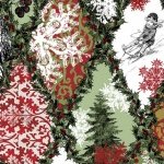 In the Beginning Fabrics Wintergraphix III Argyle Scene
