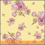 Art Journal - Dotted Roses Yellow