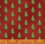 Windham Paper Dolls Christmas Vintage Christmas Trees Red