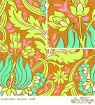Amy Butler Soul Blossoms Temple Tulips Cinnamon
