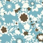 Momo Its a Hoot Floral Bandana Aqua