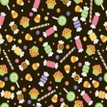 Riley Blake TRICK OR TREAT Fabric #C2202 - Candy Black,