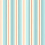 Michael Miller CHILDREN AT PLAY Fabric - Racer Stripes Aqua