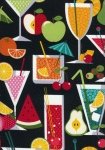 Fruit A La Carte - Hoodie - SUMMER COCKTAIL Party - C8376 Black