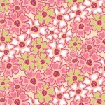 Wendy Slotboom BREEZE Fabric - Mini Flowers Pink