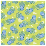 Studio e DEEP DEEP SEA Fabric - Octopus Green