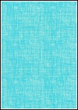 100% Organic Screen Texture Crosshatch Turquoise