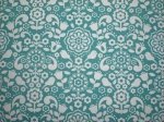SALE - Anthology - BONJOUR FRENCH Wallpaper - Turquoise