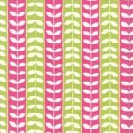 Sale - Monaluna - MINGLE - Leaf Stripe Pink/Lime