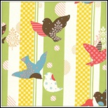 Momo Its a Hoot Stripe in Flight Pistachio