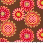 Pillow and Maxfield Ooh, La La Fabric Les Fleurs Spice