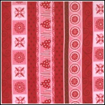 Moda Love is in the Air Stripe Red Hot 