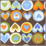 Amy Schimler All My Heart Hearts and Circles Blueberry