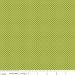 Riley Blake Designs  Dainty Blossoms Dots Green
