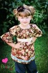 Vivian's Peasant Top with Attached Sash PDF Pattern - Instant Download