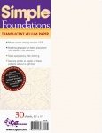 Simple Foundations Vellum Paper