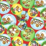 55502-14 Welcome to Bear Country Red