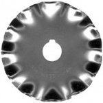 Olfa Blade, 45mm, Scallop & Peak