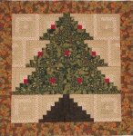 Log Cabin Christmas Tree