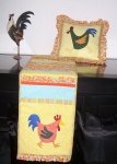 Funky Chicken Table Runner