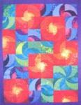 Radiant Suns pattern with templates by Doodle Press