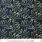 Benartex Sonora Mitzi Leaf Black