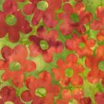 Raspberry Daisy Batik by Kaufman