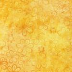 Butterscotch Daisy Batik by Kaufman