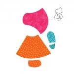 55061 Go! Sunbonnet Sue