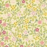 32019-11BB Nouveau Garden Cream Subtle Pink Baby Bolt - 1 yard, 17 inches
