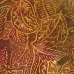 4501-43 Montego Batiks Leaves Rust