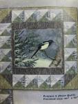 Winter Whispers Bird & River Quilt Kit