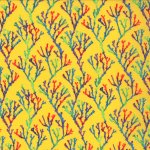 Ocean View - Coral In Yellow