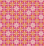 Notting Hill - Square Petals in Tangerine