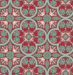 Notting Hill - Historic Tile in Poppy