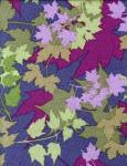 Carla Miller-Maple Leaves-CM31-TEAL
