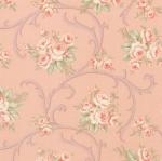 0020-03 *Somerset Cottage* Pink Floral Filigree