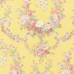 0021-02 *Somerset Cottage* Yellow Floral Swags