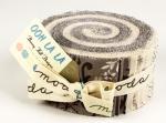 1-2830jrg  *Ooh La La* Jelly Roll- Gray by Bunny Hill Designs for Moda Fabrics