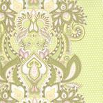 23040-12 *Hushabye* Owl Stripe Sage