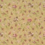 2651-11 *Garden Party* Lemon Cream Bird & Roses