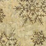 42040-12(12/11)  *Believe Batiks*  Sugar Cookine Snowflake Batik