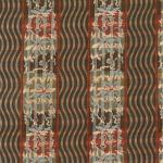 46051-11 *Collections Aliance* Dark Brown Wavy Stripe
