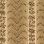 46059-15 *Collections Aliance* Tan Floral Stripe