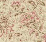 5088-e  *Annandale* Large Scale Pink Floral on Cream