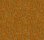 6761-0129 *Metro Mirage* Mod Floral Dots on Burnt Orange