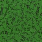 ade-11226-7  (5/11)  *How the Grinch Stole Christmas*  Green Joyful Whos