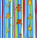 sj05blue *Boogie Monster* Blue Stripes