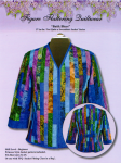 'Batik Blues' not quite a Sweatshirt Jacket