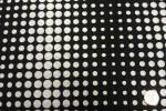 Andover Fabrics-Coffee Buzz-Black and white polka dots-4354-K